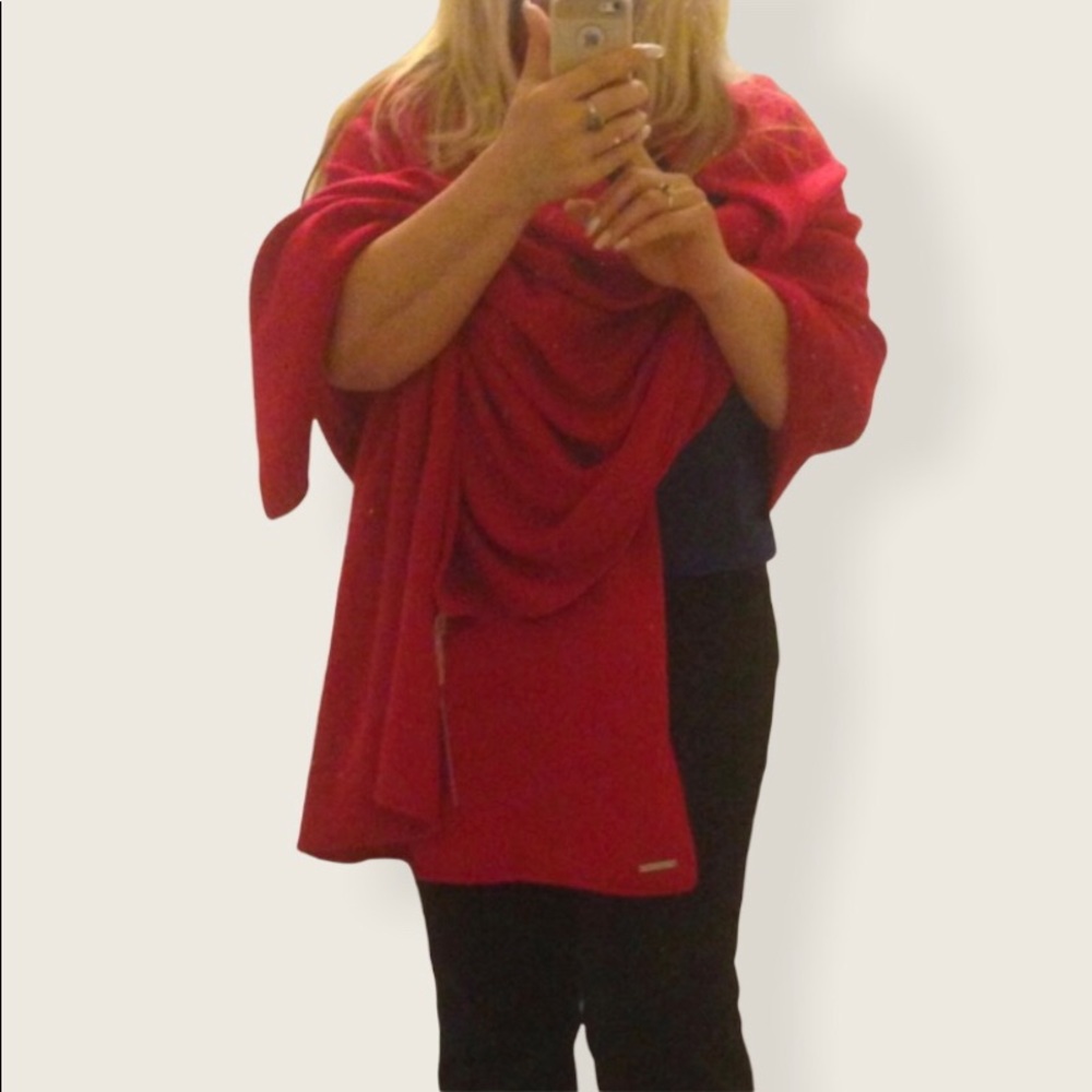 🔴Michael Kors- Cashmere Wrap - Picture 1 of 3